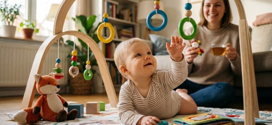 Развитие психики ребёнка от 0 до 1 года: ключевые этапы и на что действительно стоит обращать внимание