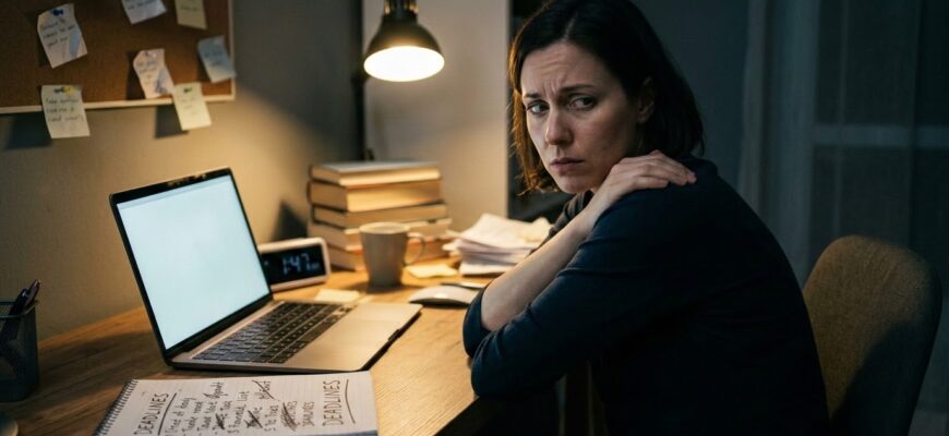Цикл вины при прокрастинации: почему он возникает и как из него выйти